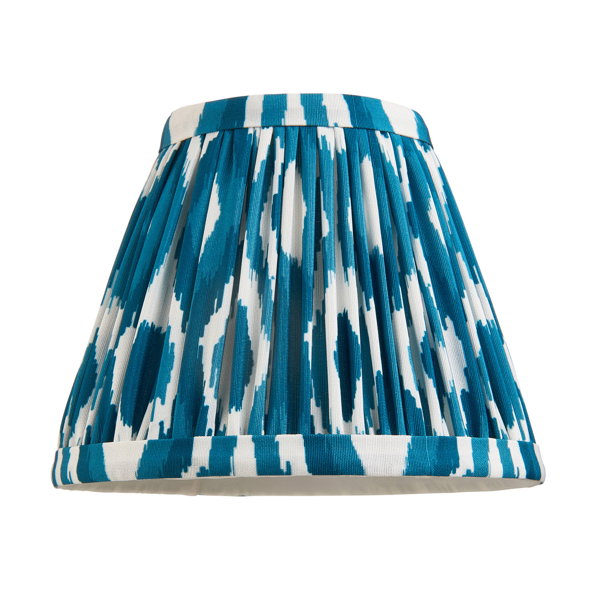 115598 Dome Arc & Ikat 16cm Wall Light Brass Blue