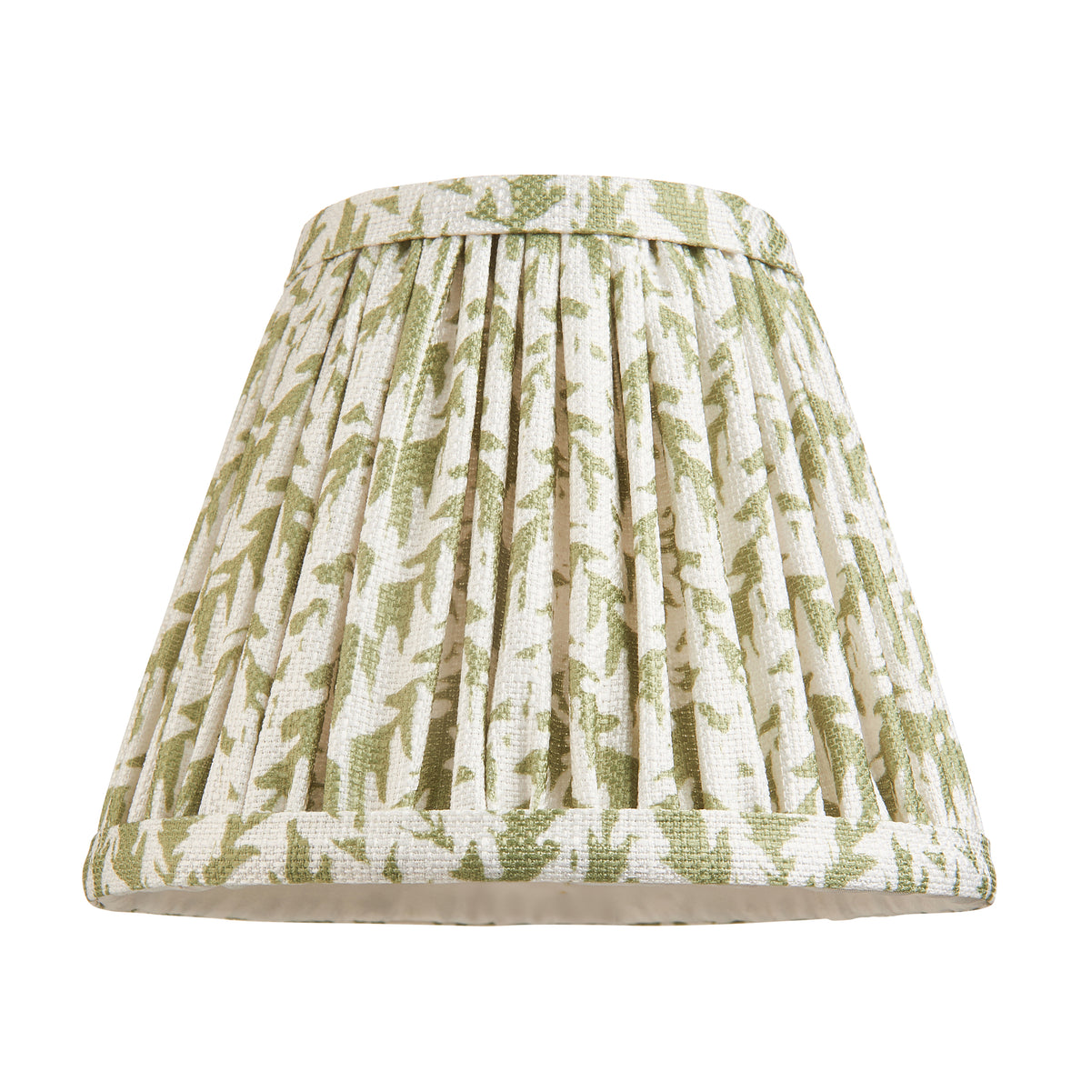 115793 Step Fold & Leaf 16cm Wall Light Brass Green