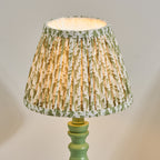 115937 Bibury & Leaf 20cm Table Lamp Green