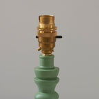 115941 Bibury & Zigzag 20cm Table Lamp Green