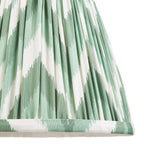 115941 Bibury & Zigzag 20cm Table Lamp Green