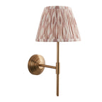 116025 Obelisk T Bar & Ikat 20cm Wall Light Brass