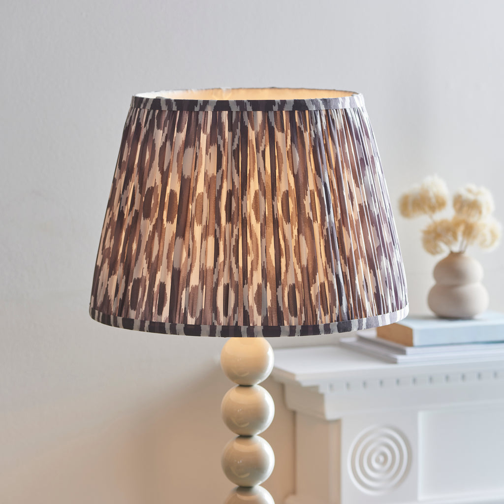 116177 Higgledy & Ikat 35cm Floor Lamp White Grey