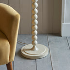 116177 Higgledy & Ikat 35cm Floor Lamp White Grey