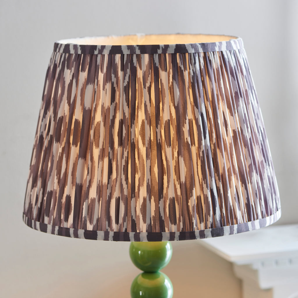 116189 Higgledy & Ikat 35cm Floor Lamp Green Grey