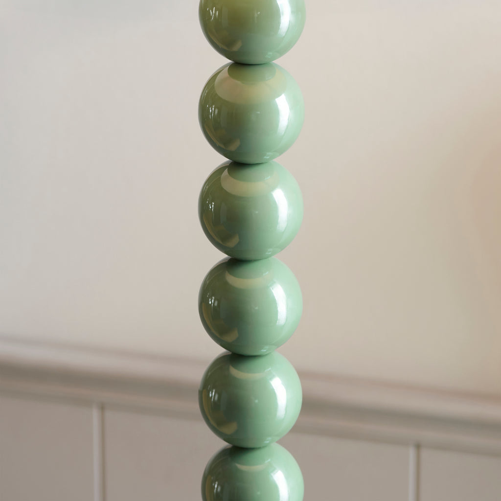 116189 Higgledy & Ikat 35cm Floor Lamp Green Grey