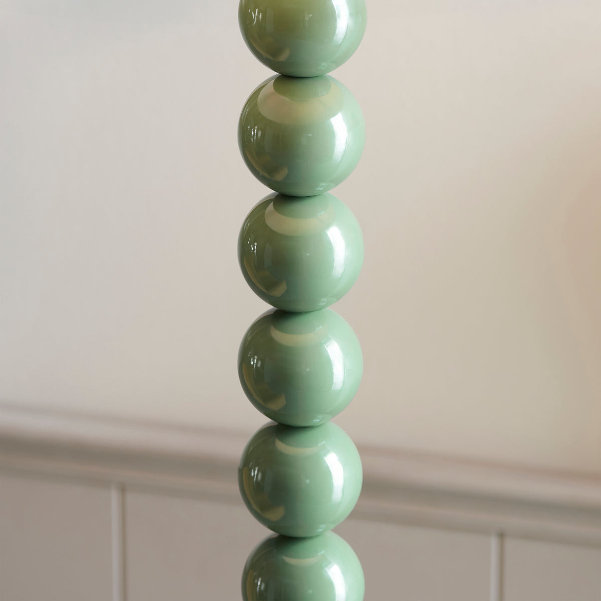 116189 Higgledy & Ikat 35cm Floor Lamp Green Grey