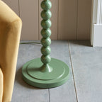116189 Higgledy & Ikat 35cm Floor Lamp Green Grey