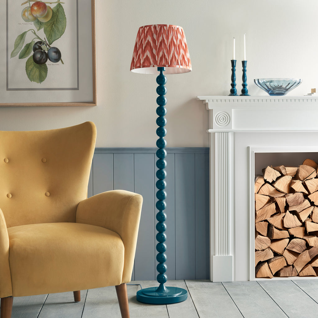 116200 Higgledy & Zigzag 35cm Floor Lamp Blue Orange