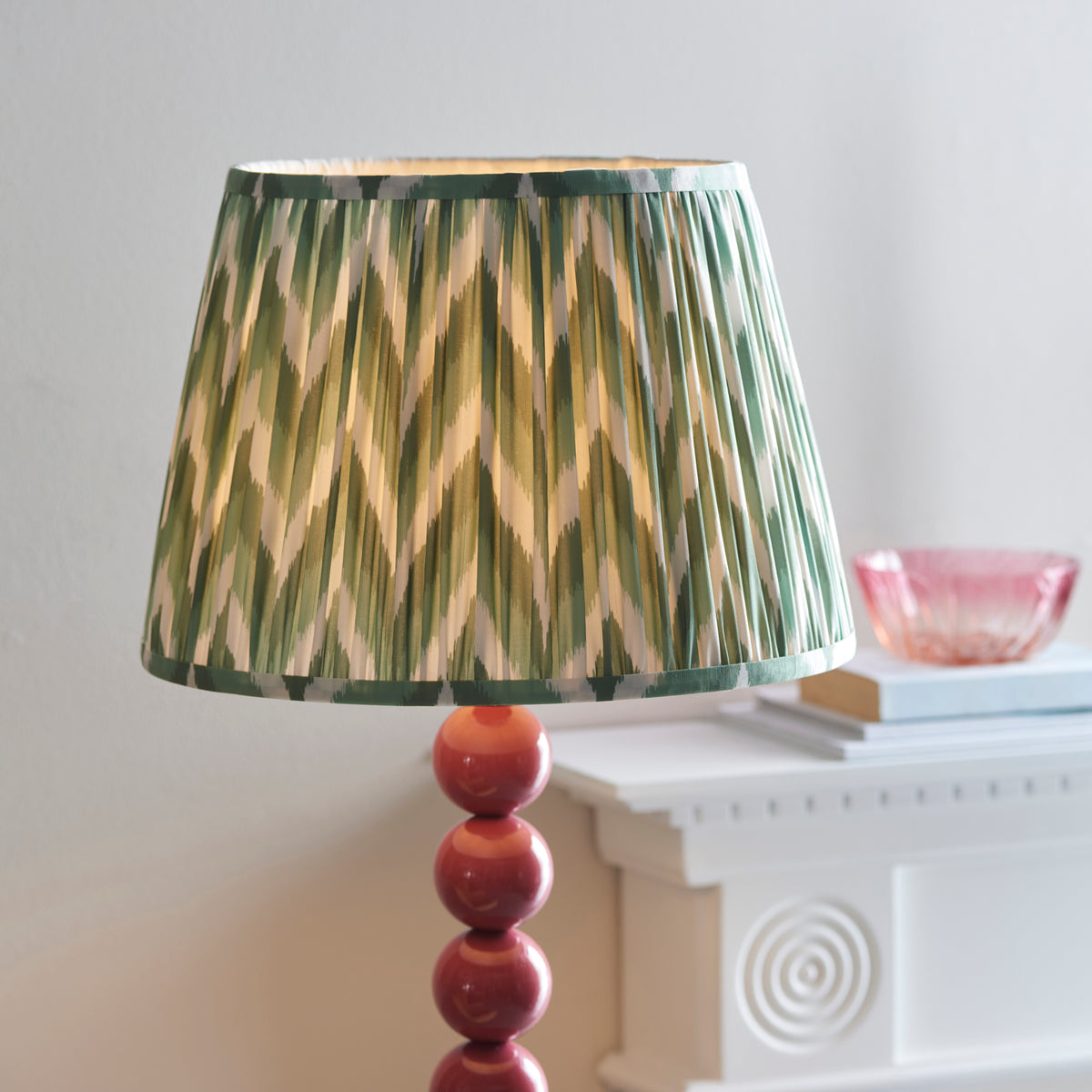 116211 Higgledy & Zigzag 35cm Floor Lamp Pink Green
