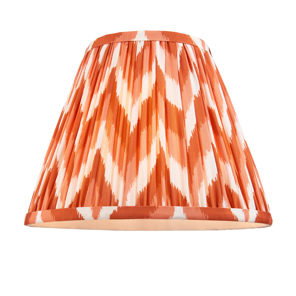 116298 Bobble & Zigzag 25cm Table Lamp Green Orange