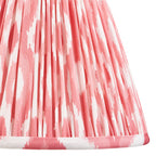 116322 Myrtle & Ikat 25cm Table Lamp White Pink
