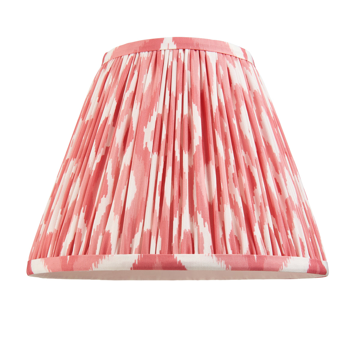 116322 Myrtle & Ikat 25cm Table Lamp White Pink