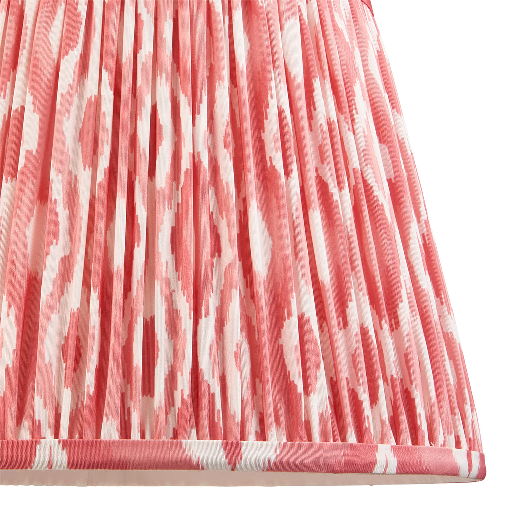 116385 Bobble & Ikat 35cm Table Lamp White Pink
