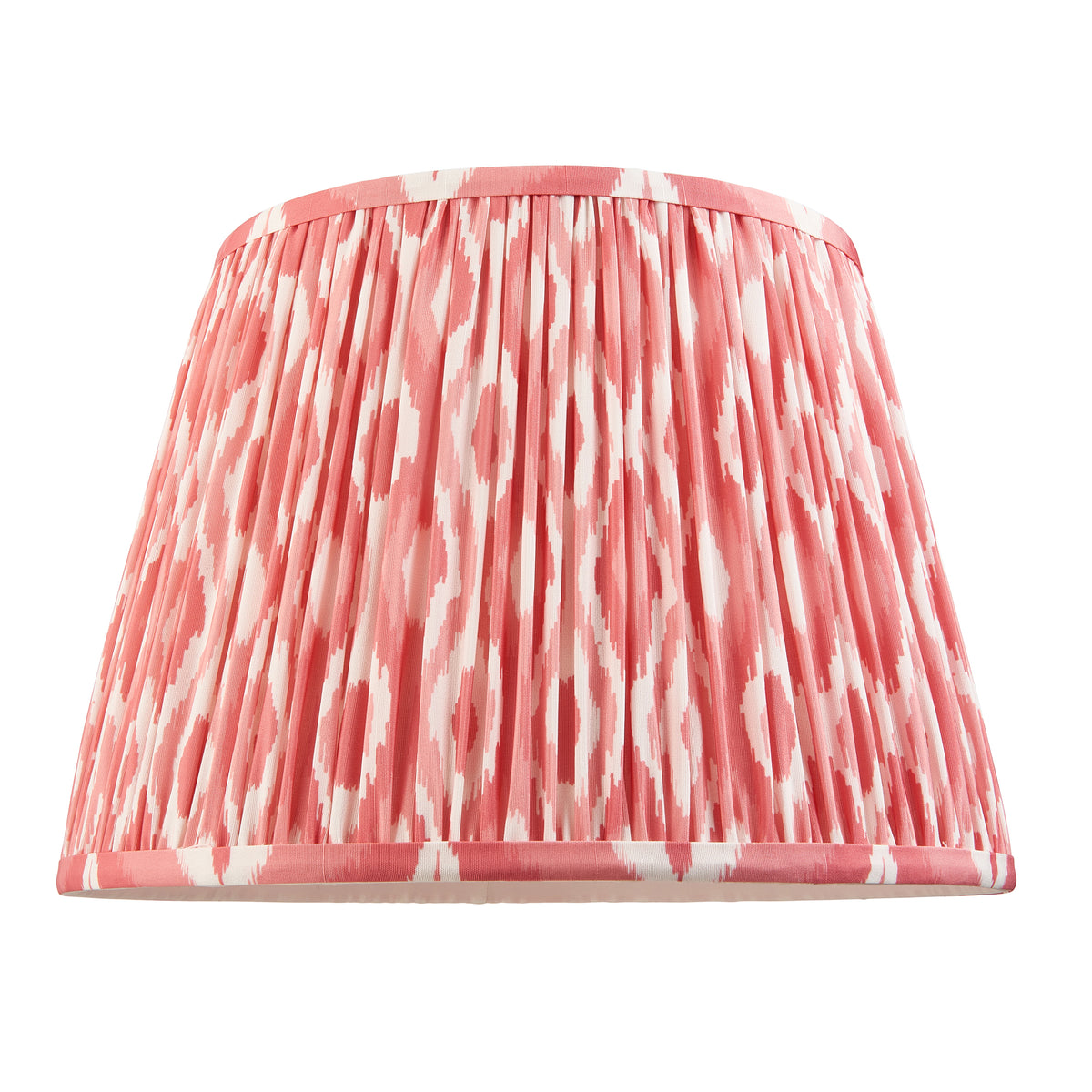 116385 Bobble & Ikat 35cm Table Lamp White Pink