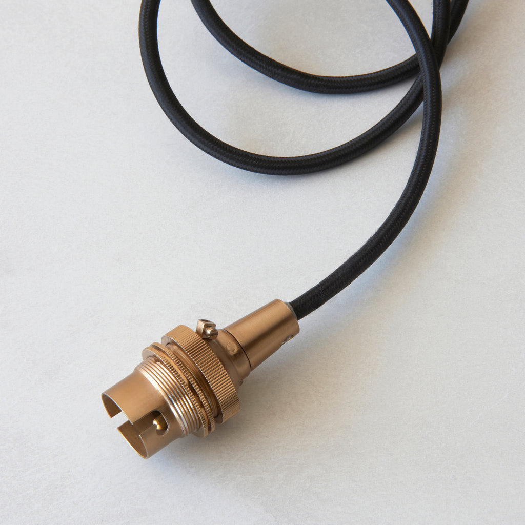 117662 Eltham Pendant Brass