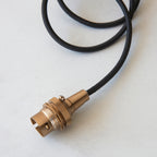 117662 Eltham Pendant Brass