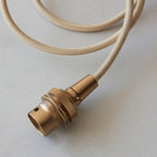 117667 Eltham Pendant Brass