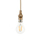 117667 Eltham Pendant Brass
