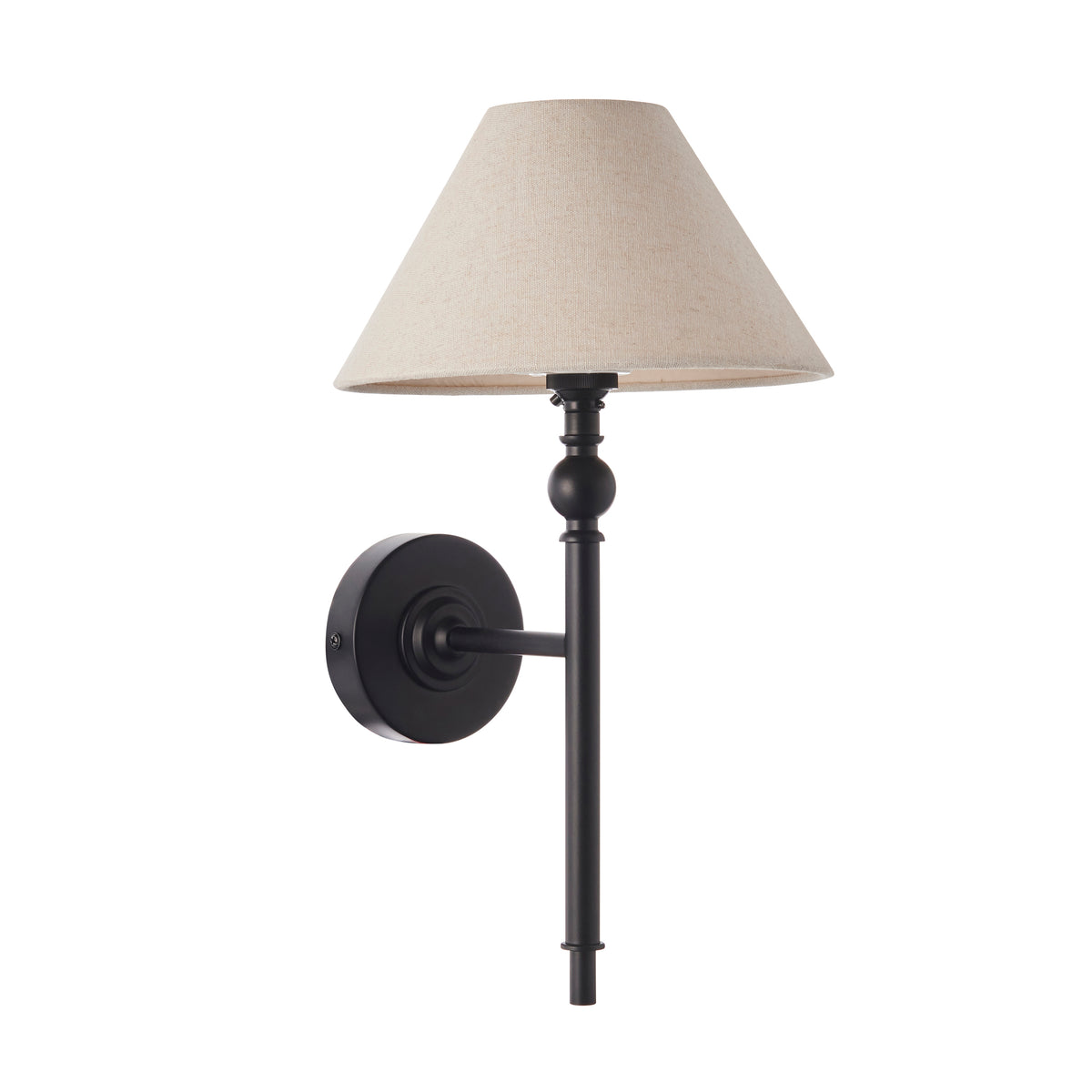 117826 Lille Wall Light Black