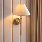117827 Lille Wall Light Brass