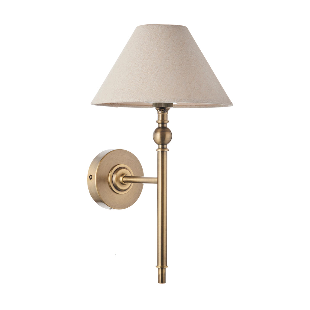 117827 Lille Wall Light Brass