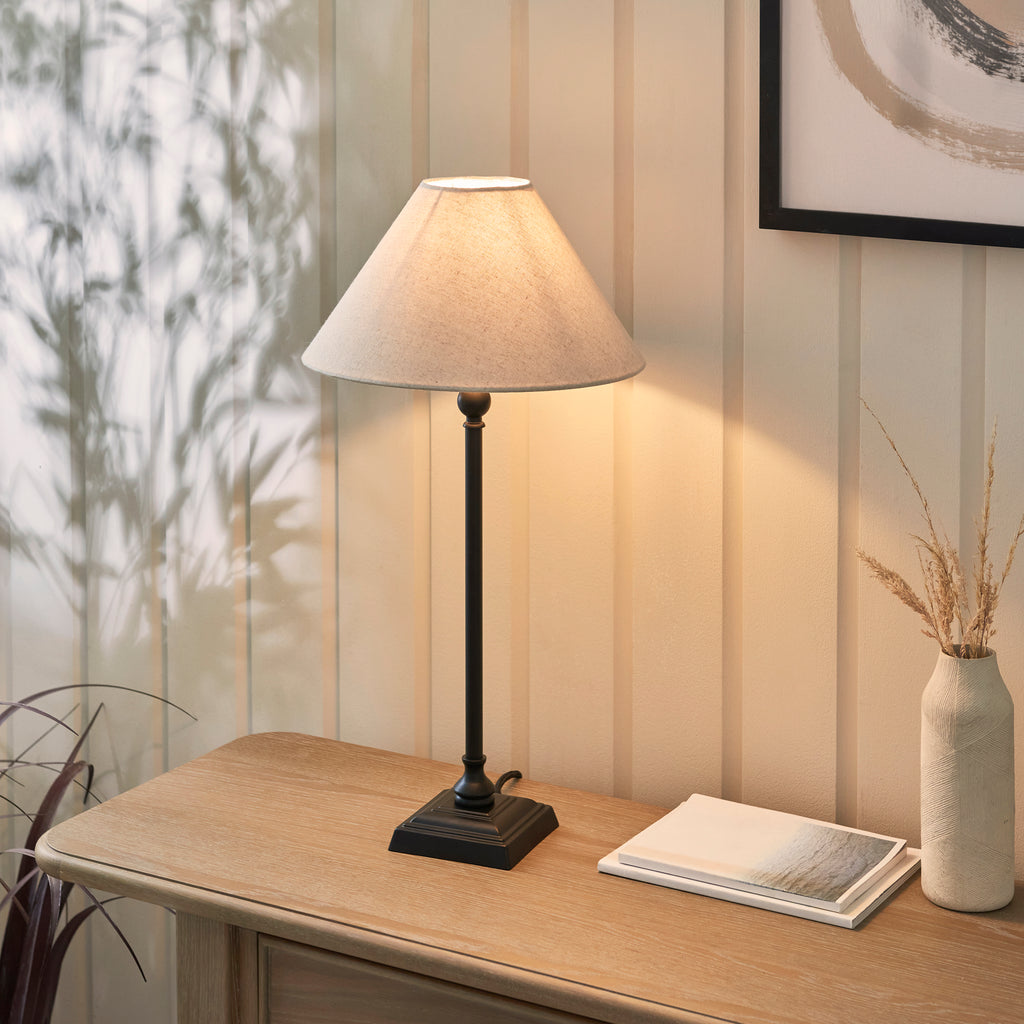 117828 Lille Table Lamp Black