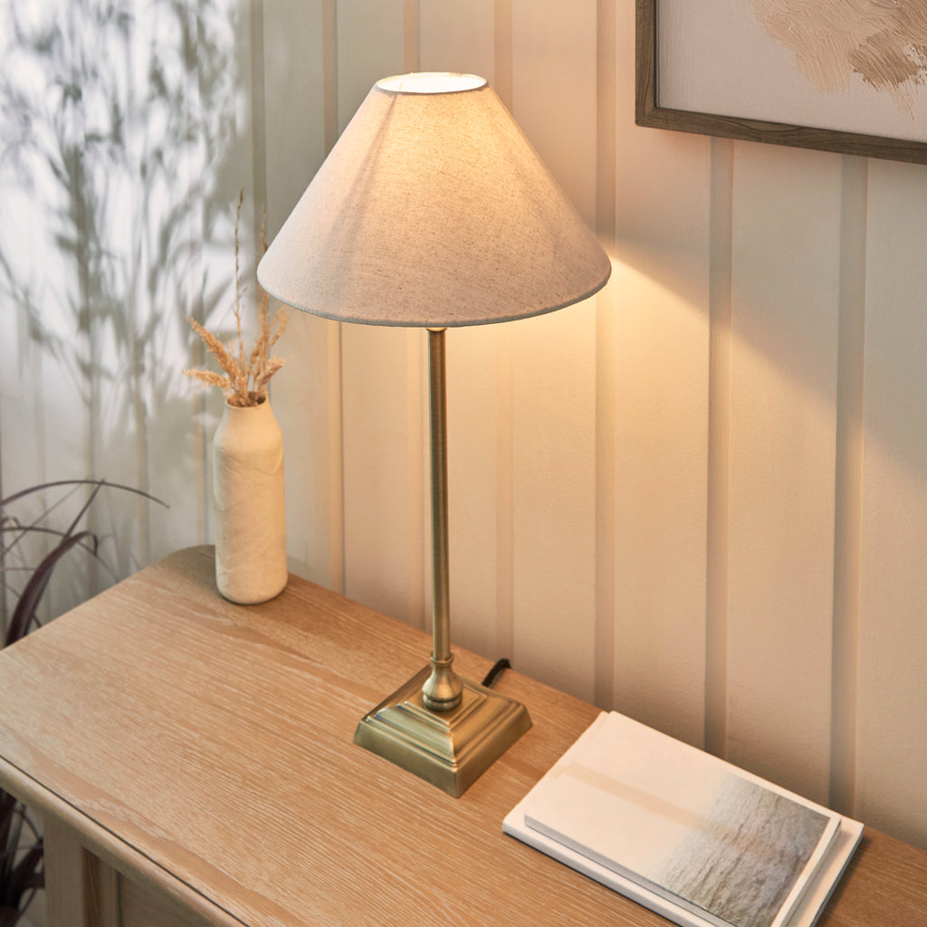 117829 Lille Table Lamp Brass