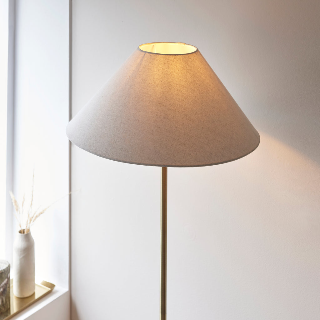 117831 Lille Floor Lamp Brass