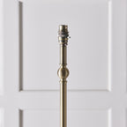 118001 Lille & Ikat 40cm Floor Lamp Brass Pink