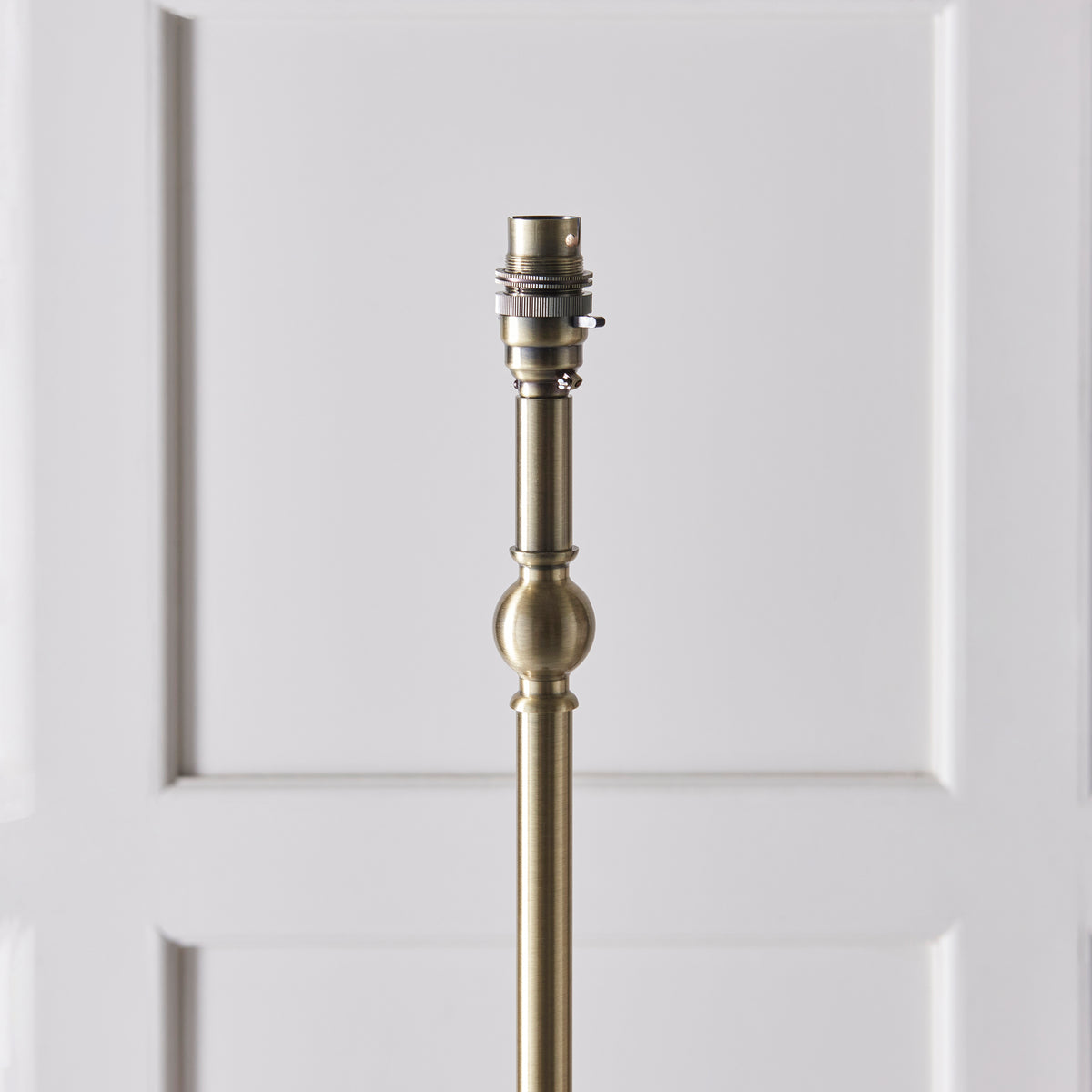 118001 Lille & Ikat 40cm Floor Lamp Brass Pink
