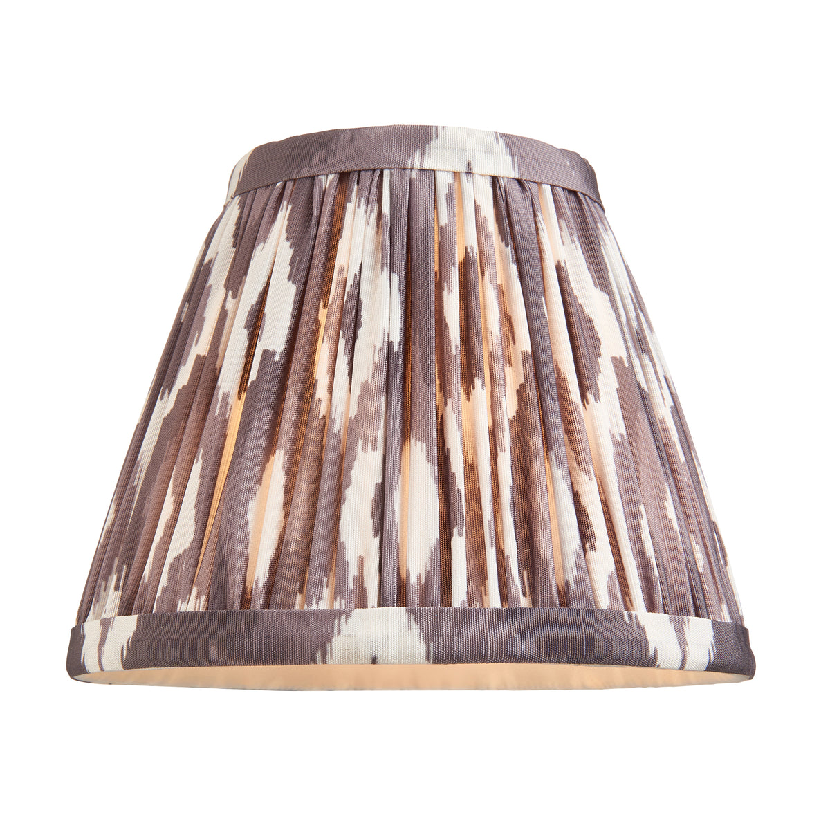 118053 Lille & Ikat 16cm 5 Light Pendant Brass Grey