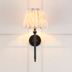 118105 Lille & Ikat 20cm Wall Light Black