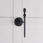 118105 Lille & Ikat 20cm Wall Light Black