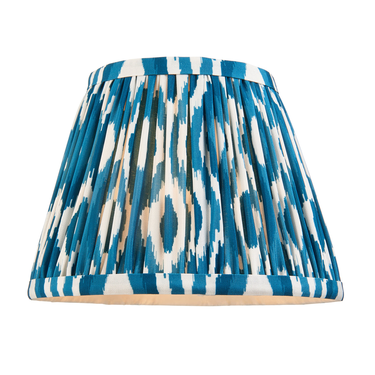 118118 Lille & Ikat 20cm Wall Light Brass Blue
