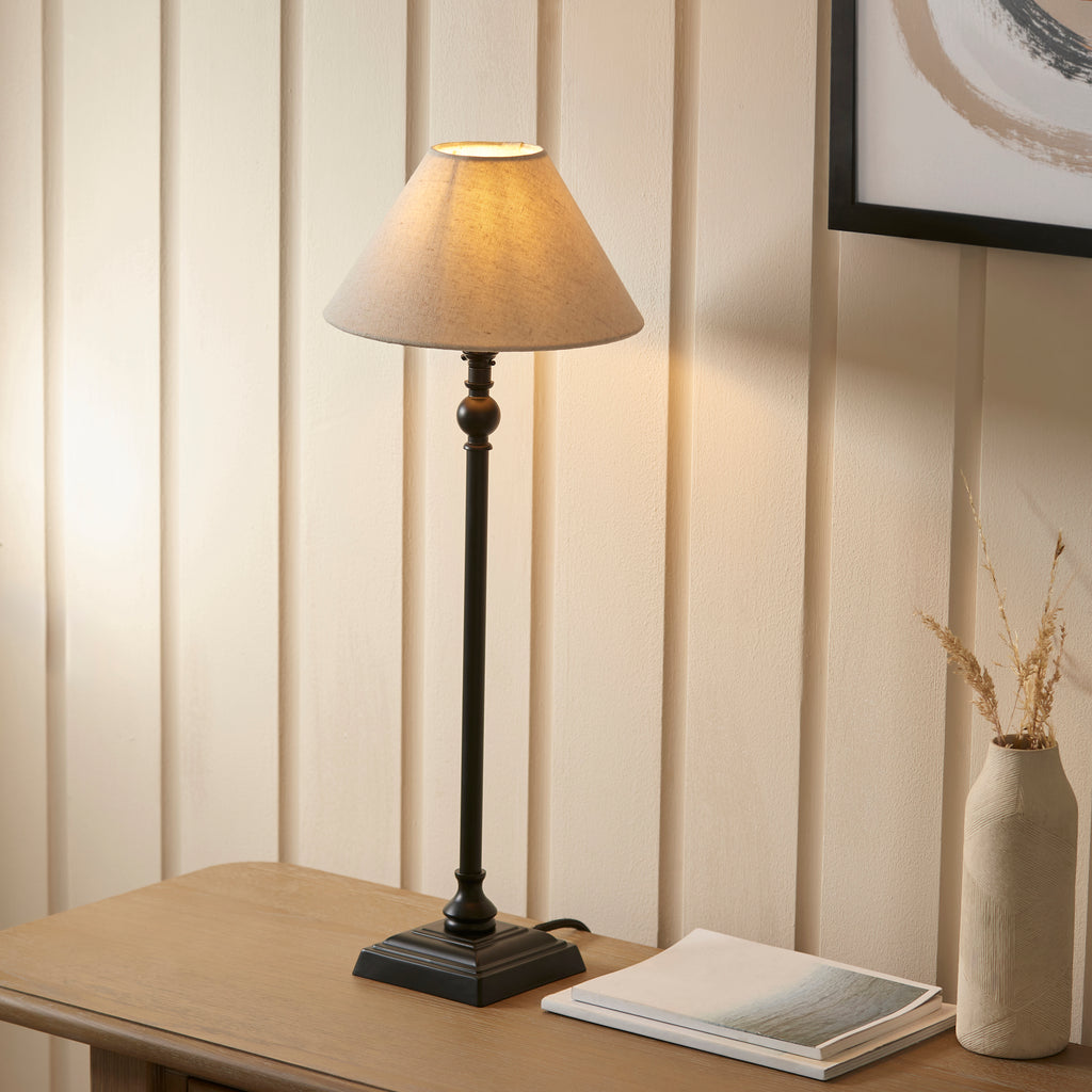 118121 Lille Table Lamp Black
