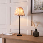 118135 Lille & Ikat 25cm Table Lamp Black