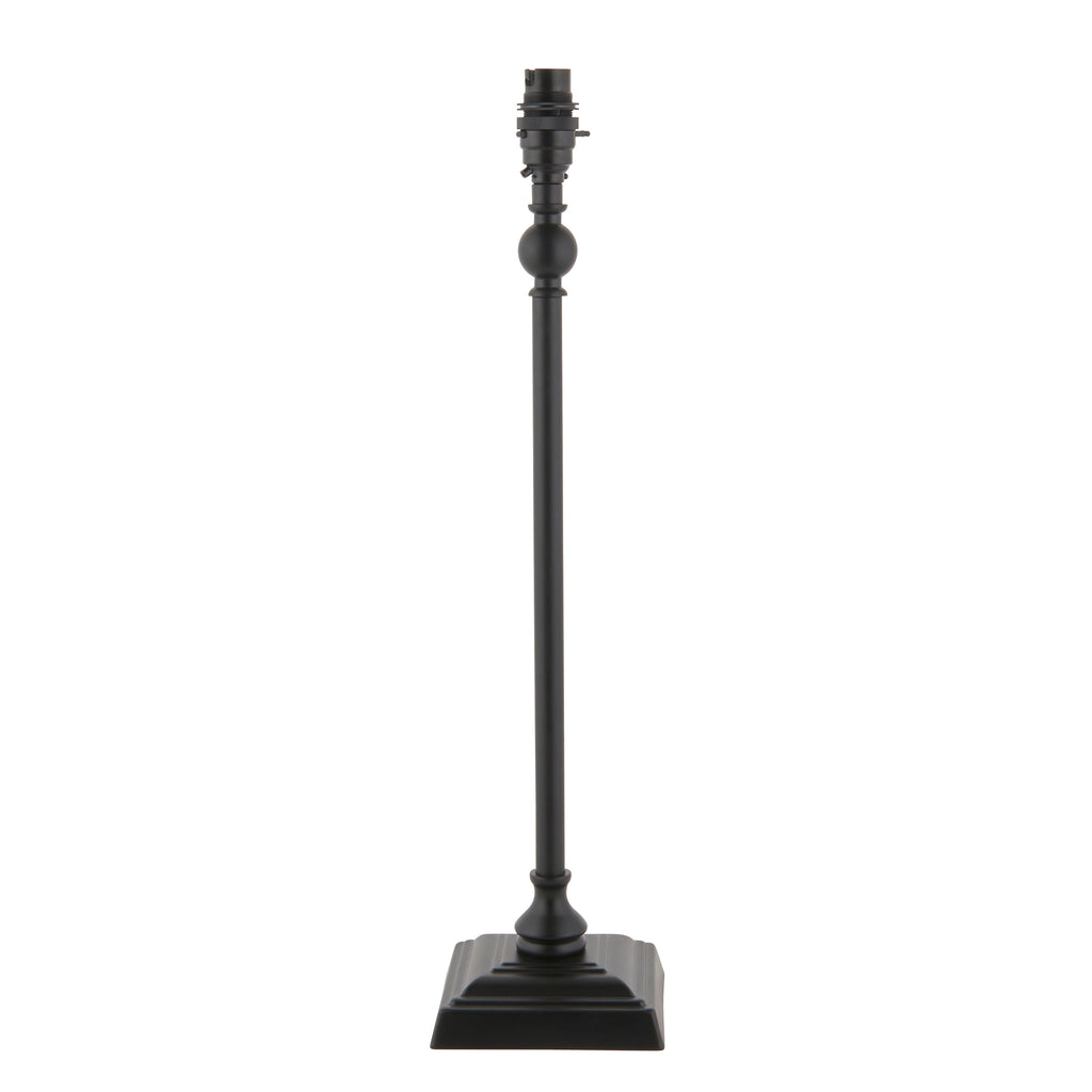 118135 Lille & Ikat 25cm Table Lamp Black