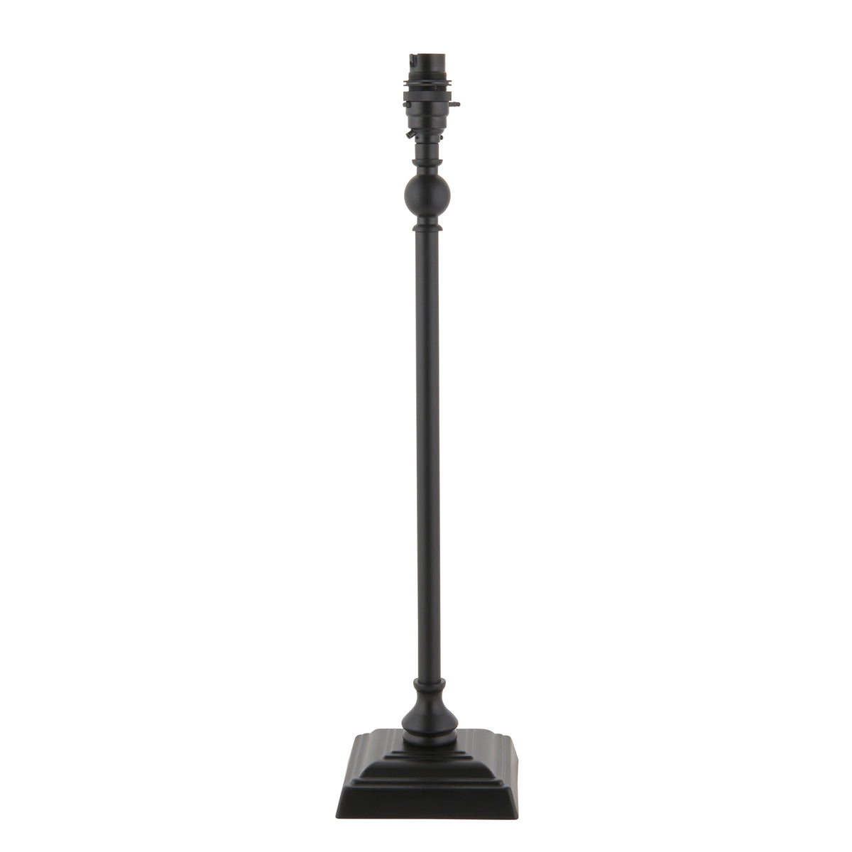 118135 Lille & Ikat 25cm Table Lamp Black