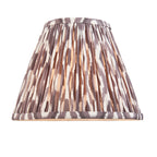 118144 Lille & Ikat 25cm Table Lamp Brass Grey