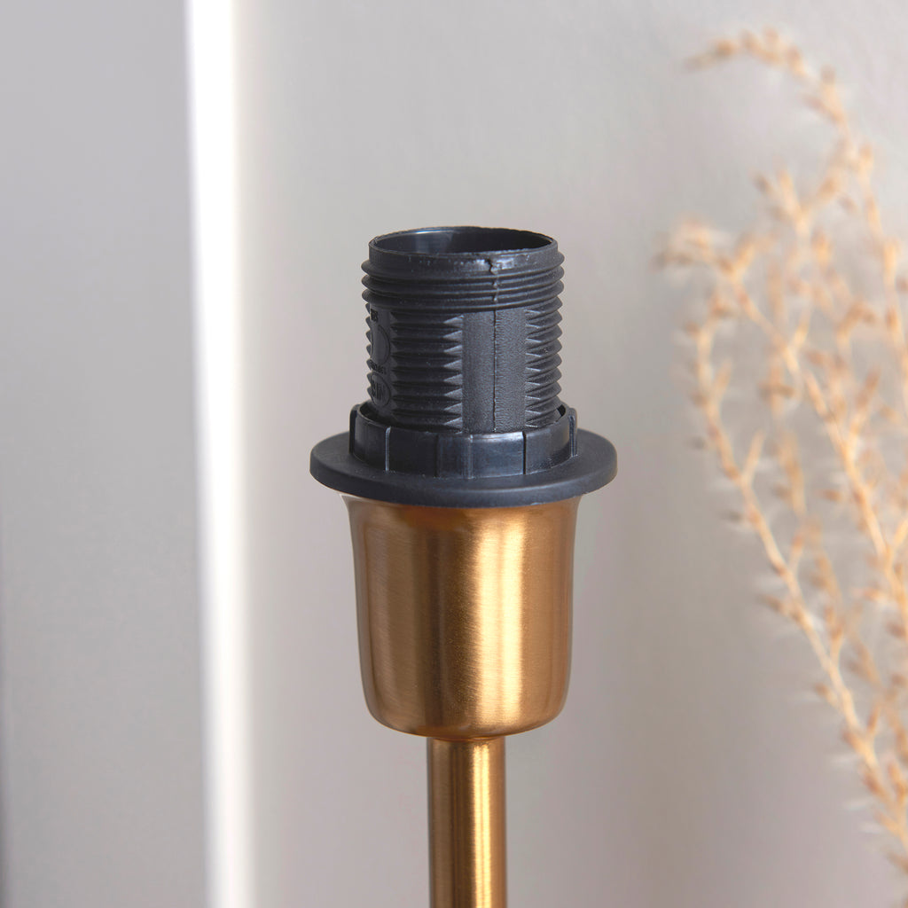 118533 Rise Base Only Table Lamp Brushed Brass (S)