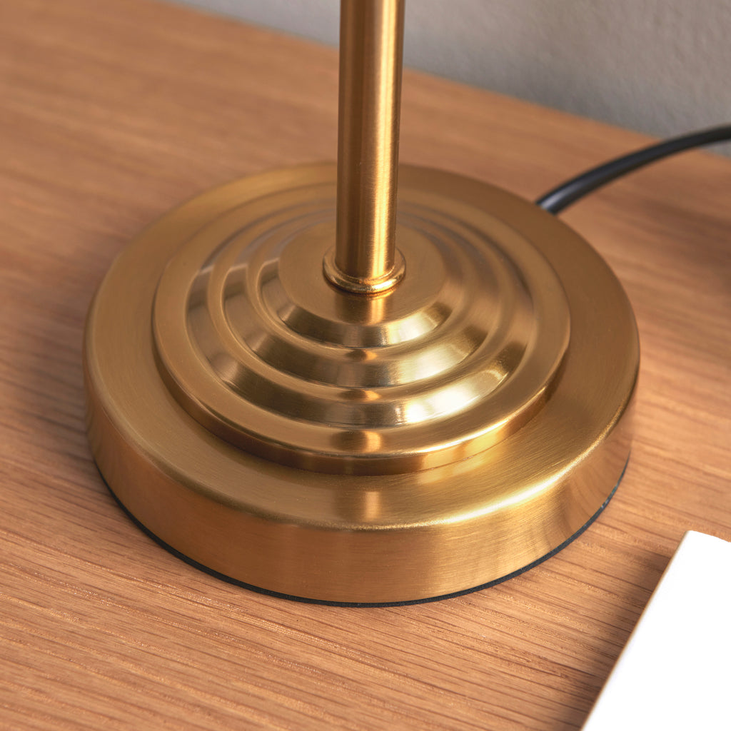 118533 Rise Base Only Table Lamp Brushed Brass (S)