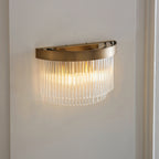 119125 Clermont 2 Light Wall Light Brass
