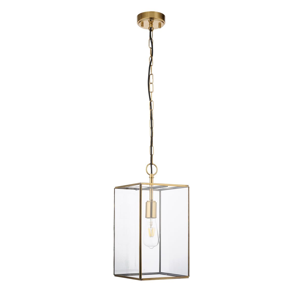 119141 Hammond Grand Pendant Brass