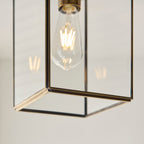 119142 Hammond Pendant Brass