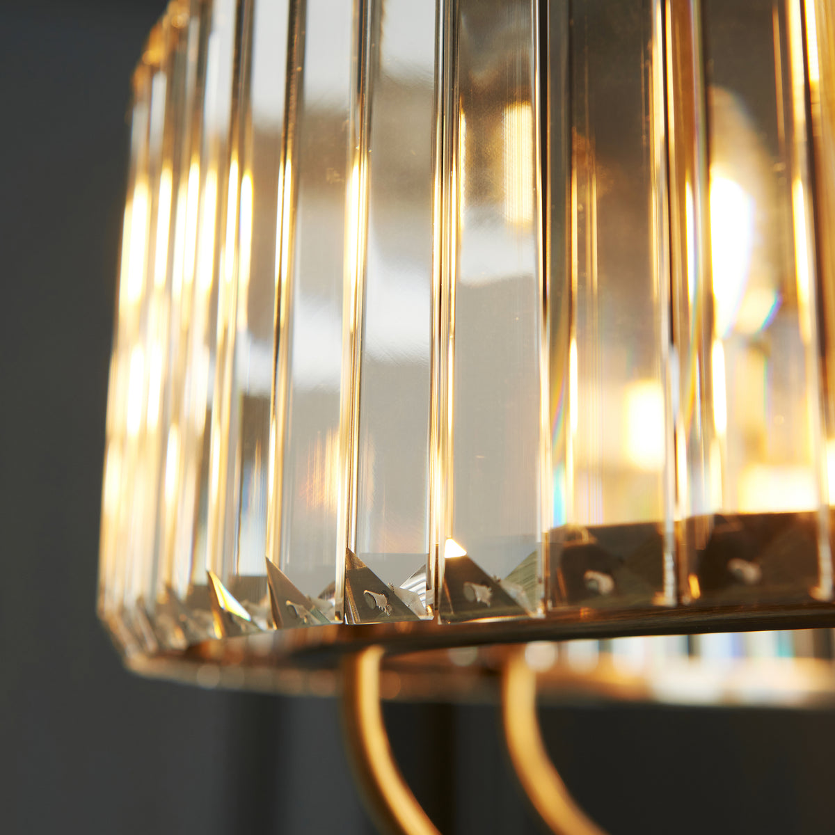 119611 Visconti 8 Light Pendant Brass