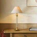 119972 Avebury & Avalon 31cm Table Lamp Brass