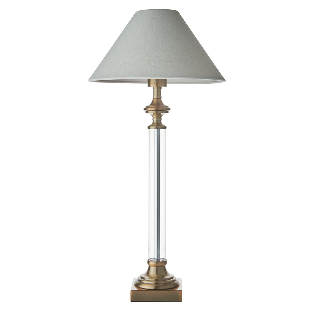 119972 Avebury & Avalon 31cm Table Lamp Brass