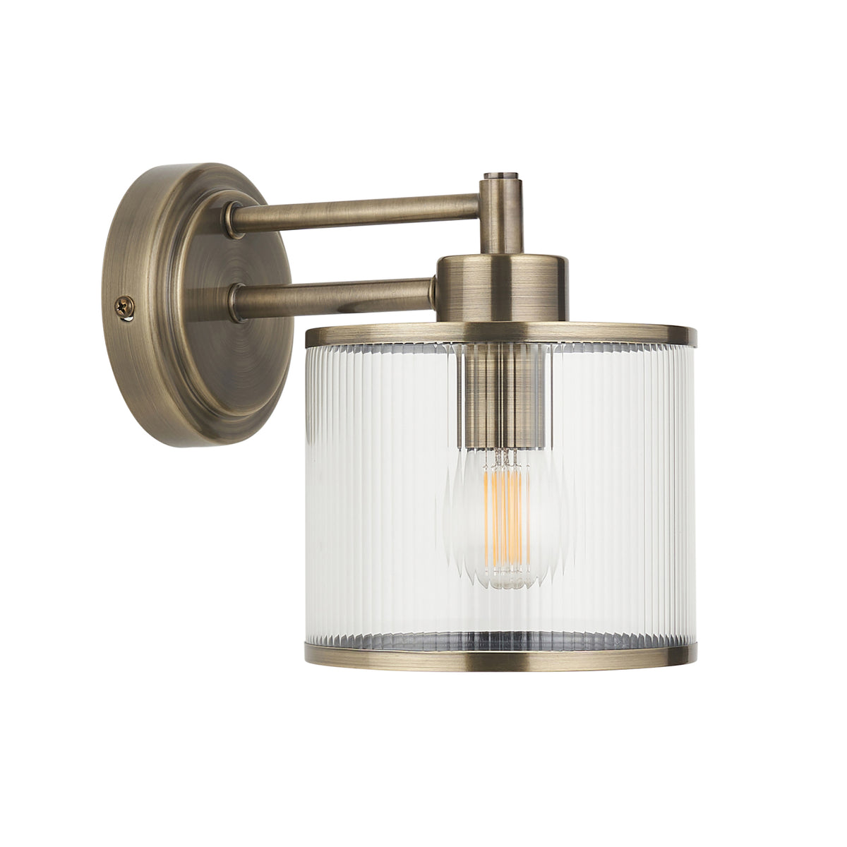 120144 Ridgeton Wall Light Brass