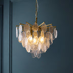 120226 Loretta 3 Light Pendant Brass